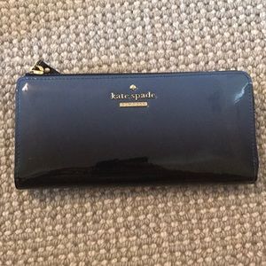 Blue ombre kate spade wallet